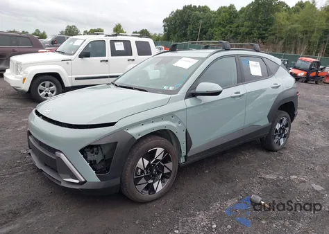 2025 Hyundai Kona Sel Convenience from USA, damaged, VIN KM8HCCAB0SU213369
